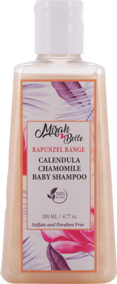 Mirah Belle Calendula Baby Shampoo - 200 ml - Sensitive Scalp - Sulfate & Paraben Free(200 ml)