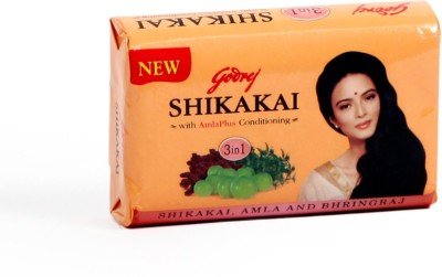 Godrej Shikakai Amla & Bhringraj Soap 75g Pack of 2(2 x 37.5 g)