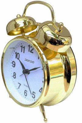 ASTOUND Analog Gold Clock