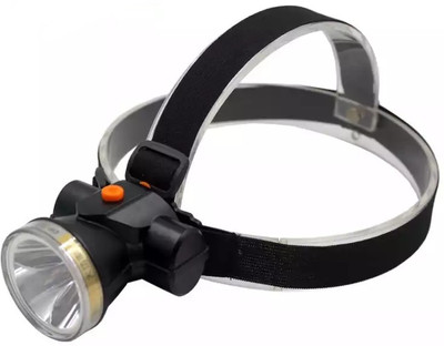 DP.LED DP-7229A RECHARGEABLE HEAD LIGHT Torch(Black, 9 cm, Rechargeable)