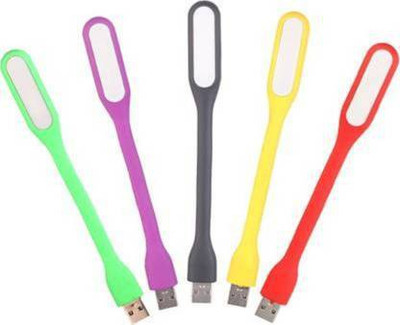 M MOD CON (Pack of 5) Flexible, Portable USB Led Light(Multicolor)