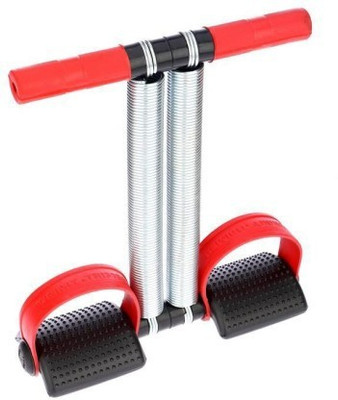 Shopeleven Double srping Tummy Trimmer Full body Ab exerciser Home,Gym kit K12(Black-red) Ab Exerciser(Multicolor)
