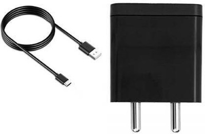 Setster Wall Charger Accessory Combo for All Smart Phone(Black)