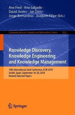Knowledge Discovery, Knowledge Engineering and Knowledge Management(English, Paperback, unknown)