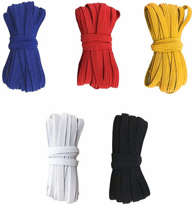 PANKSHRI ENTERPRISE Braided Multicolor Elastic(50 m)