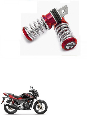 HashZet Spring Coiled Foot Rest Red For Hero CBZ Extreme Foot Rest(Red)
