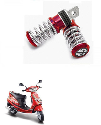 HashZet Spring Coiled Foot Rest Red For Mahindra Duro DZ Foot Rest(Red)