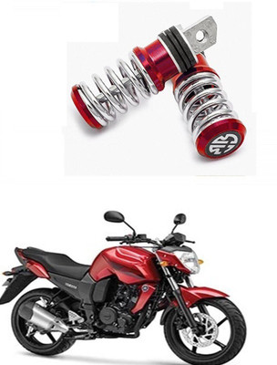 HashZet Spring Coiled Foot Rest Red For Yamaha FZ16 Foot Rest(Red)