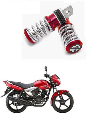 HashZet Spring Coiled Foot Rest Red For Yamaha Saluto Foot Rest(Red)