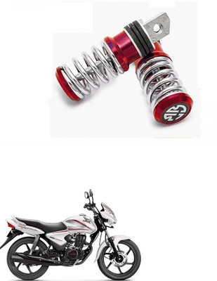 HashZet Spring Coiled Foot Rest Red For Honda CB Foot Rest(Red)