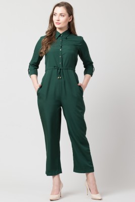 SLENOR Solid Women Jumpsuit