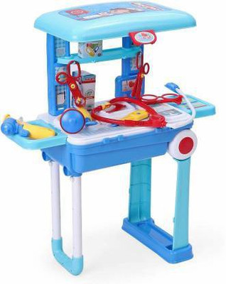 WECAN FASHION Doctor Toy Play Set in Suit Case - Blue Role Play Toy for Kids