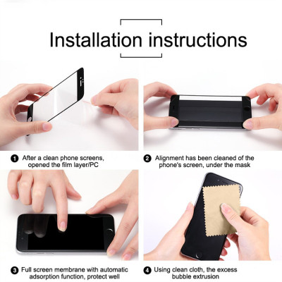 eCase Edge To Edge Tempered Glass for Oppo A52(Pack of 1)