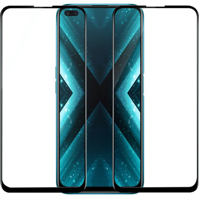 VAlight Edge To Edge Tempered Glass for REALME X3(Pack of 2)