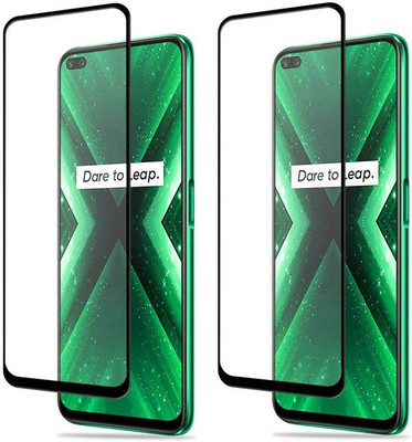 eCase Edge To Edge Tempered Glass for Realme 6 Pro(Pack of 2)