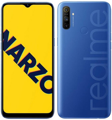 9H Edge To Edge Tempered Glass for Realme Narzo 10A(Pack of 1)