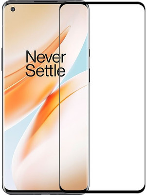 9H Edge To Edge Tempered Glass for OnePlus 8 (11D HD Quality)(Pack of 1)