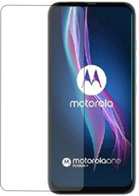 NEMIZI Tempered Glass Guard for Motorola One Fusion Plus(Pack of 1)