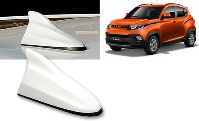 Auto Kite White Shark Fin Replacement Signal Receiver (AM/FM) Antenna For Mahindra KUV 100 Hidden Vehicle Antenna