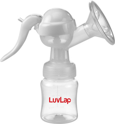 LuvLap MANUAL BREAST PUMP  - Manual(White)