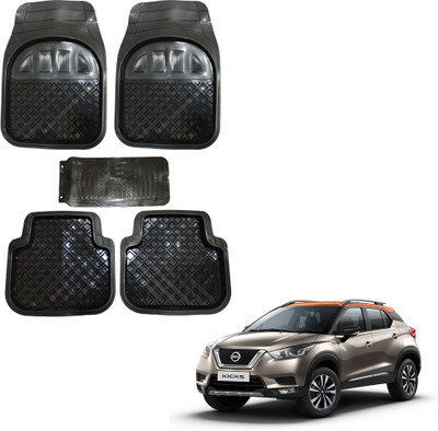 Oshotto Rubber Standard Mat For  Nissan KICKS(Black)