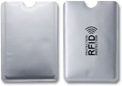 GREENMART 10 Card Holder(Set of 10, Silver)