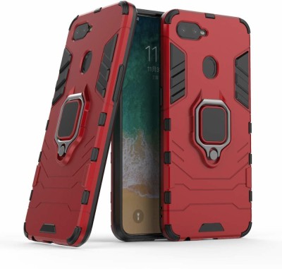 RUNICHA Back Cover for OPPO A11K, OPPO A5s, OPPO A7, OPPO A12, OPPO F9 Pro(Red, Shock Proof, Pack of: 1)