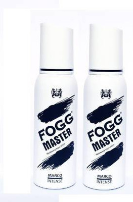 FOGG MASTER MARCO INTENSE (pack of 2) Body Spray  -  For Men(240 ml, Pack of 2)