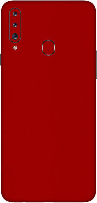 Vcare GadGets Samsung Galaxy A20s Mobile Skin(Red)