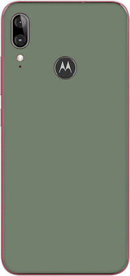 Vcare GadGets Motorola e6s Mobile Skin(Grey)