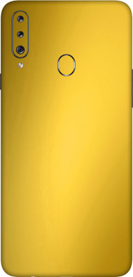 Vcare GadGets Samsung Galaxy A20s Mobile Skin(Gold)