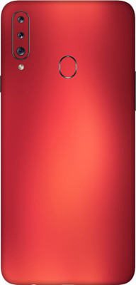 Vcare GadGets Samsung Galaxy A20s Mobile Skin(Red)