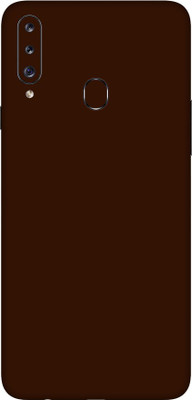 Vcare GadGets Samsung Galaxy A20s Mobile Skin(Chocolate)