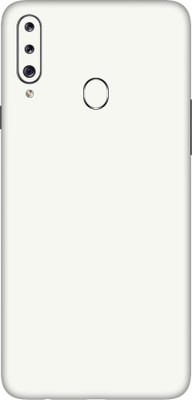 Vcare GadGets Samsung Galaxy A20s Mobile Skin(White)