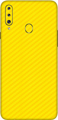 Vcare GadGets Samsung Galaxy A20s Mobile Skin(Yellow)