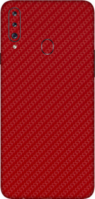Vcare GadGets Samsung Galaxy A20s Mobile Skin(Red)
