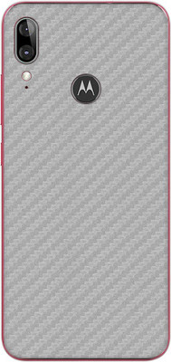 Vcare GadGets Motorola e6s Mobile Skin(Silver)