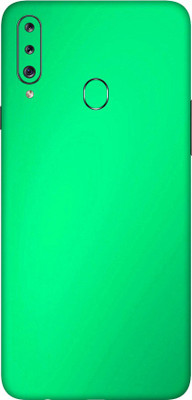 Vcare GadGets Samsung Galaxy A20s Mobile Skin(Green)