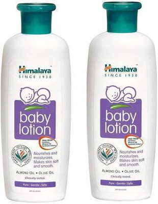 HIMALAYA baby lotion pack of 2(400 ml)
