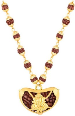 Moksh Spiritual arts Gold-plated Plated Brass Necklace