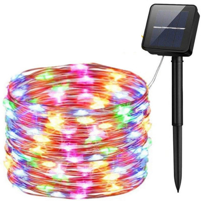 MANSAA 50 LEDs 5 m Multicolor Steady, Flickering String Rice Lights(Pack of 1)
