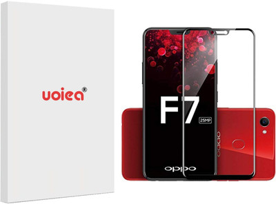 UOIEA Tempered Glass Guard for OPPO F7(Pack of 1)