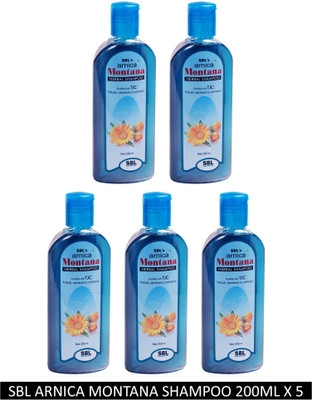 SBL ARNICA MONTANA SHAMPOO 200 ML BOTTLE - (PACK OF 5)(1000 ml)