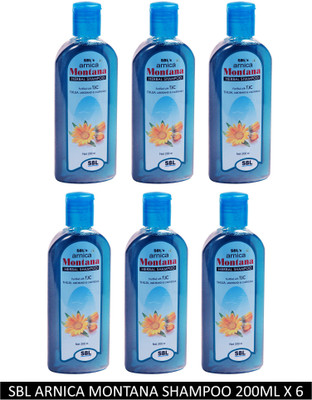 SBL ARNICA MONTANA SHAMPOO 200 ML BOTTLE - (PACK OF 6)(1200 ml)