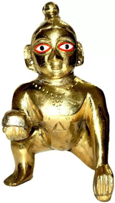CSA Decorative Showpiece  -  5 cm(Brass, Gold)