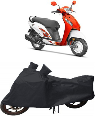 Motan Two Wheeler Cover for Honda(Activa i, Black)