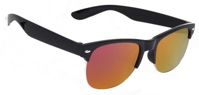 Redleaf Wayfarer Sunglasses(For Men, Golden, Pink)