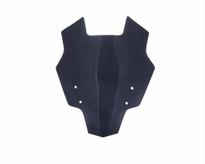 FAVOURITE RIDERS Dark Warrior Windshield/Visor for Yamaha MT 15 Helmet Visor(Black)