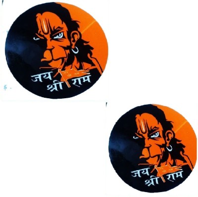 ShobhRam Sticker & Decal for Car & Bike(Orange)