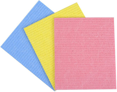 Pril Perfect Durascrub Kitchen Wipe Pack Of 3 Sponge Wipe(Regular, Pack of 3)